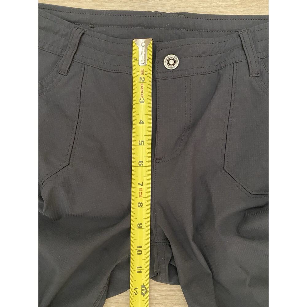 Kuhl Womens Horizon Convertible Pants Shorts Hiking Gorpcore Black Sz 12 Reg - Picture 14 of 16